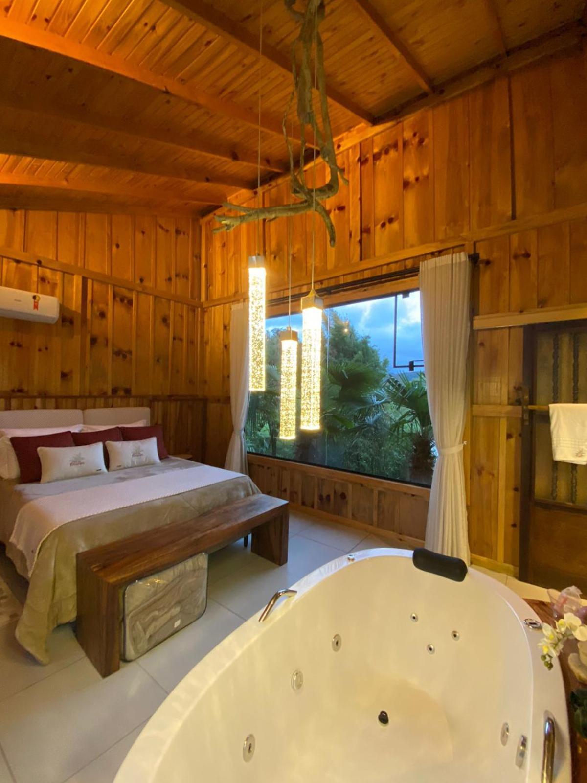 Cabana Gala Unica Exclusiva No Vale Das Macieiras Urubici Exteriér fotografie